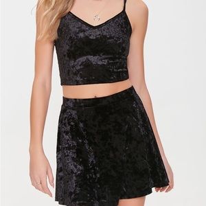 Black Velvet Coordinating Set bundle